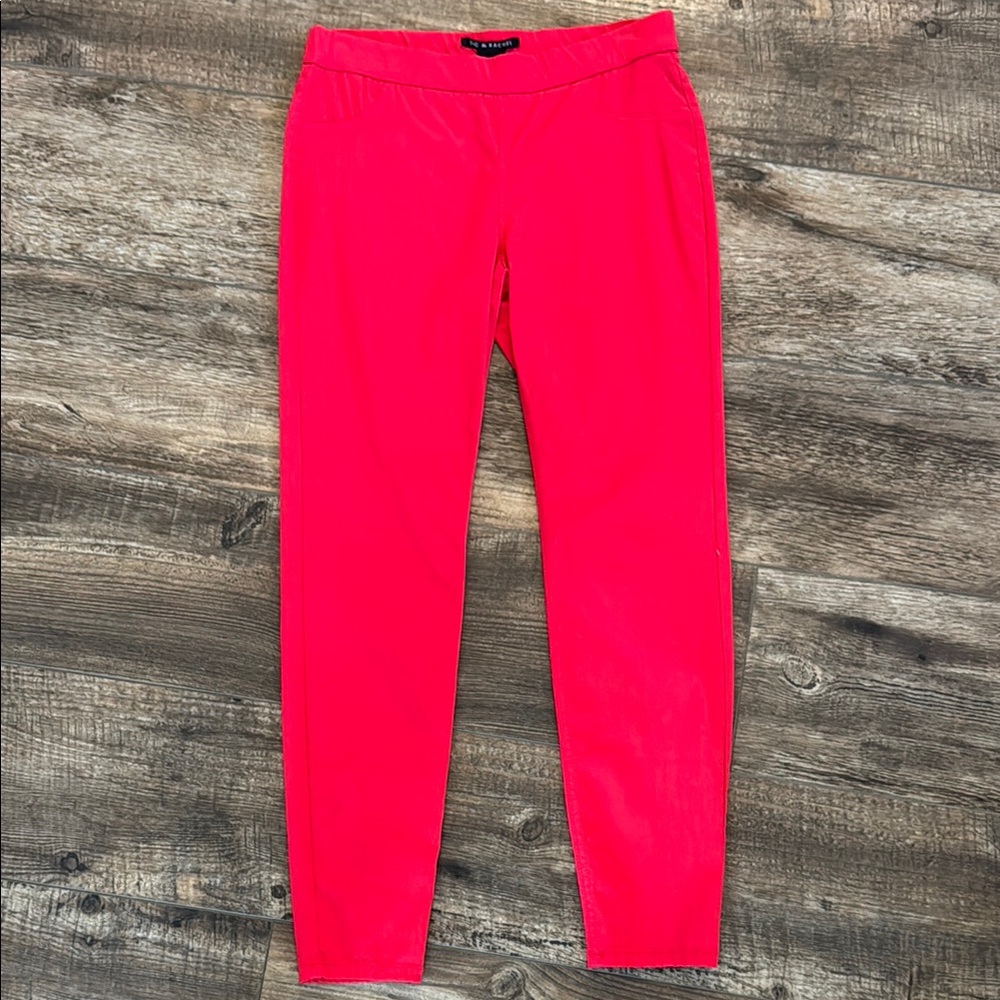 Red Pull-On Pants. Very comfortable.